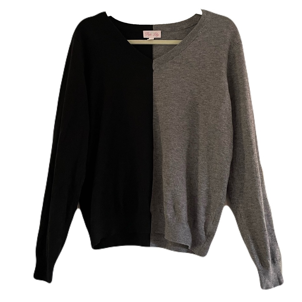 Two Tone Sweater
